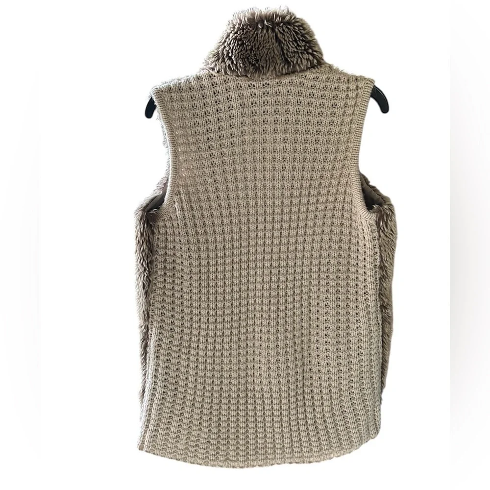 Kardashian Kollection Faux Fur Vest